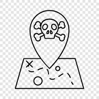 dangerous area, dangerous place, dangerous terrain, dangerous cliffs icon svg