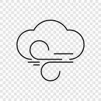 dark, gray, thunder, rain icon svg