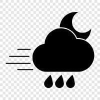 dark, stormy, cloudy, damp icon svg