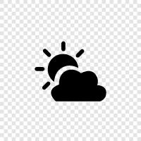 dark, overcast, rainy, humid icon svg