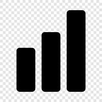 data, visualization, graphics, types of charts icon svg