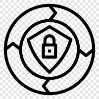 data breaches, data security breaches, data theft, data protection icon svg