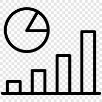 Daten, Diagramme, Graphen, Datenanalyse symbol