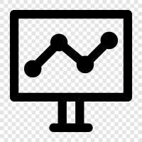 data, graphs, information, bar icon svg