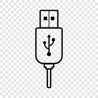 Data Cable, Charging Cable, Cord, Charging Cord icon svg