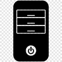 data center, rack, rackmount, colocation icon svg