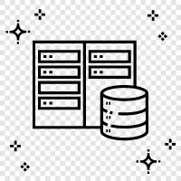 Data Centers, Server, Server Room, IT Specialist icon svg