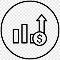 data, business, financial, graphs icon svg