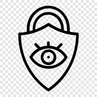 data, privacy rights, personal data, online privacy icon svg