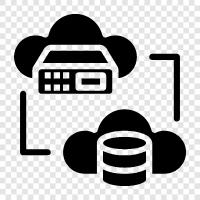 data, storage, cloud storage, cloud computing icon svg