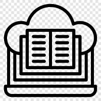 data, storage, backup, cloud computing icon svg