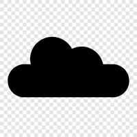 data, hosting, storage, clouds icon svg