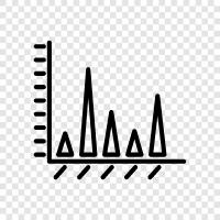 data, graphs, social media, networks icon svg