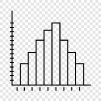 data, graph, bar, line icon svg