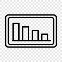 data, graphs, statistcs, data visualization icon svg