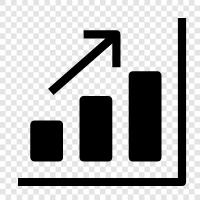 data, graphs, charts, charts ve graphs ikon svg