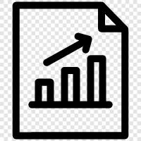 data, statistic, prediction, forecasting icon svg