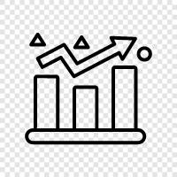 data, graphs, statistics, visualization icon svg