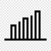 data, graph, bar, pie icon svg