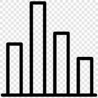 data, graphing, pie chart, bar graph icon svg