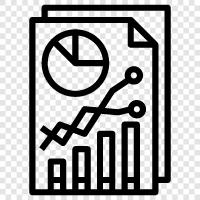 data, graphing, plotting, charts icon svg