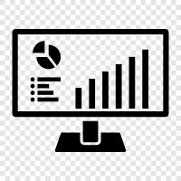 data, tracking, statistics, insights icon svg