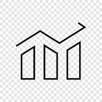 data, graph, visualization, statistics icon svg