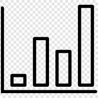 Daten, Grafik, Analyse, Visualisierung symbol