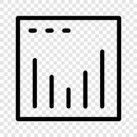 data, charts, pie charts, line charts icon svg