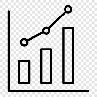 data, charts, graph, data visualisation icon svg