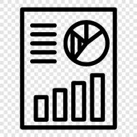 data, statistics, modeling, forecasting icon svg