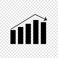 data, visualization, graph, charts icon svg