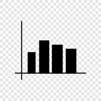 data, graphical, scatterplot, bar chart icon svg