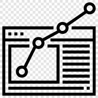 veri, bilgi, istatistik, yorumlama ikon svg