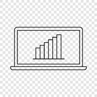 data graphics, data visualizations, data viz, data analysis icon svg