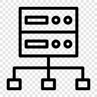 Daten, Software, Anwendung, System symbol