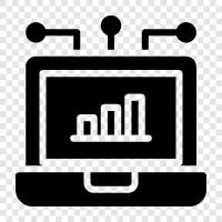 Daten, Regression, Korrelation, lineare Regression symbol