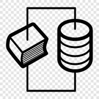 data integrity, data quality, data management, data analysis icon svg