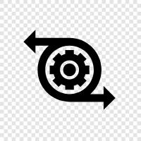 Daten, Analysen, API, Mashup symbol