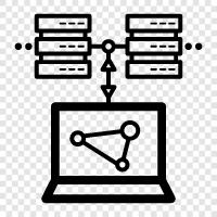 Data Mining, Datenanalyse, Dateninterpretationsdienste, Dateninterpretationstools symbol