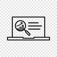 data mining, big data, analytics, information retrieval icon svg