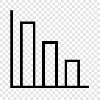 data, statistical, analysis, distribution icon svg