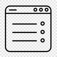 data, spreadsheet, list of items, list of people List icon svg