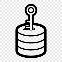 data retrieval, data entry, data management, Data access icon svg