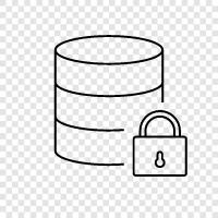 data security, data encryption, data privacy, data protection icon svg