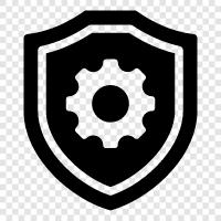 data security, cyber security, information security, risk management icon svg