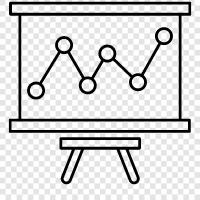 data, statistics, equation, linear icon svg