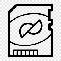 data storage, big data, storage, online storage icon svg