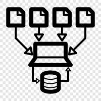 data stores, keyvalue, NoSQL, document store icon svg