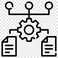 data structure, sorting, selection, data icon svg